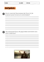 Vorschau - Arbeitsblätter - Paulus Missionsreisen Unterrichtsmaterial - Seite 3