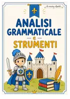 anteprima - Materiale di supporto/inclusione - Analisi Grammaticale e Logica | Strumenti Interattivi e Schede Operative PDF - Pagina di copertina