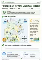 Vorschau - Bildkarten - Ferienziele auf der Karte Deutschland entdecken - Deckblatt