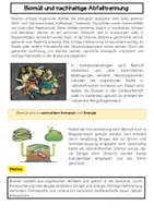 Vorschau - Arbeitsblätter - Biomüll Unterrichtsmaterial: Mülltrennung & Kompostierung - Seite 1
