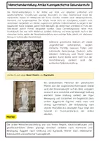 Vorschau - Arbeitsblätter - Menschendarstellung in der Antike Kunst - Seite 1