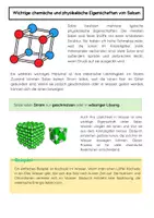 Vorschau - Arbeitsblätter - Salze Materialpaket: Eigenschaften, Ionenbindung, Kristallgitter, Mineralien - Seite 3