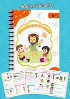 Vista previa - Hojas de trabajo - Aprendo a leer y escribir 4 - Sílabas Trabadas - Portada