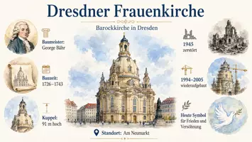 Vorschau - Arbeitsblätter - Arbeitsblätter zum Thema "Dresdner Frauenkirche" + Lösung & MP3 + - Seite 2