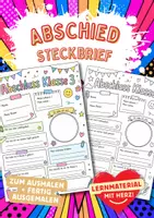 Vorschau - Arbeitsblätter - Abschied Klasse 3 - Deckblatt