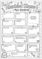 Vorschau - Arbeitsblätter - Abschied Klasse 6 - Seite 2