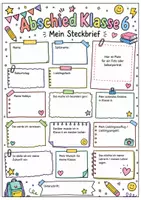 Vorschau - Arbeitsblätter - Abschied Klasse 6 - Seite 3