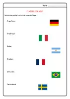 Vorschau - Arbeitsblätter - Flaggen der Welt - verschiedene Aufgabenformate (5 ABs) - Seite 3