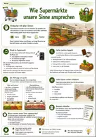 Vorschau - Arbeitsblätter - Hauswirtschaft: Supermarkt und Kaufverhalten – Produktplatzierung, Werbung und Verkaufsstrategien einfach erklärt | Klasse 5–8 - Seite 3