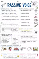 Vorschau - Arbeitsblätter - Passive Voice Merkblatt und Übungsblätter - Seite 2