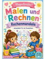 Vorschau - Mal- und Bastelvorlagen - Rechenmandala - Deckblatt