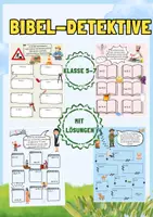 Vorschau - Arbeitsblätter - Bibelstellen, Berufe, Tiere, Essen, Suchen - Deckblatt