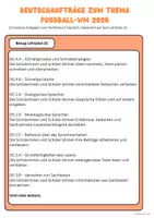 Vorschau - Arbeitsblätter - Die Fussball-WM 2026 im Klassenzimmer - Seite 1