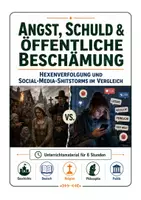 Vorschau - Stundenentwürfe - Hexenverfolgung und Social Media: Unterrichtsmaterial zu Shitstorm, Sündenbock und fairer Kritik - Deckblatt
