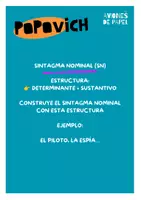 Vista previa - Unidades / Secuencias / Situaciones de Aprendizaje - Sintagmas y Oraciones | Juego Imprimible de Lengua - página 2