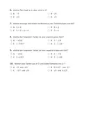 Vorschau - Arbeitsblätter - Zahlenmengen und Terme 40 anspruchsvolle Multiple Choice Aufgaben mit Lösungen 5 Klasse AHS - Seite 2