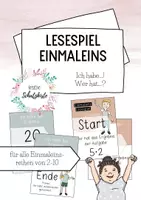 Vorschau - Spiele - Das kleine Einmaleins - Lesespiel - Ich habe... Wer hat...? - Malreihen (14 Kartensets) #edukilights22 - Deckblatt