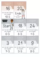 Vorschau - Spiele - Das kleine Einmaleins - Lesespiel - Ich habe... Wer hat...? - Malreihen (14 Kartensets) #edukilights22 - Seite 3