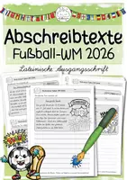 Vorschau - Arbeitsblätter - Fußball WM - Deckblatt