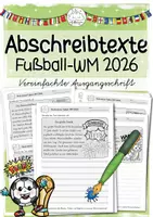 Vorschau - Arbeitsblätter - Fußball WM - Deckblatt