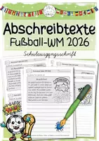 Vorschau - Arbeitsblätter - Fußball WM - Deckblatt