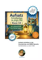 Vorschau - Stundenentwürfe - Aufsatz Schreibanlass zu einem Bild Klasse 3/4 Grundschule - Deckblatt