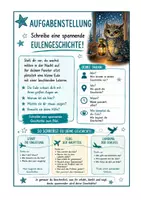 Vorschau - Stundenentwürfe - Aufsatz Schreibanlass zu einem Bild Klasse 3/4 Grundschule - Seite 1