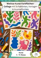 Vorschau - Arbeitsblätter - Matisse Kunst Klasse 1-5: Collage - Deckblatt