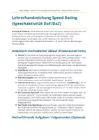 Vorschau - Stundenentwürfe - Sprechaktivität DaF / DaZ (A1-B1) - Seite 3