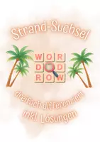 Vorschau - Arbeitsblätter - Strand-Suchsel dreifach differenziert - Deckblatt