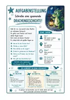 Vorschau - Stundenentwürfe - Aufsatz Schreibanlass zu einem Bild Klasse 3/4 Grundschule Deutsch - Seite 1