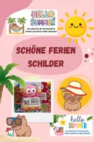 Vorschau - Bildkarten - Schilder für Mitgebsel SCHÖNE FERIEN Capibara - Seite 2