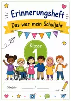 Vorschau - Arbeitsblätter - Das war meine 1. Klasse - Erinnerungsheft -1-, editierbar - Seite 1