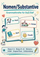 Vorschau - Arbeitsblätter - Nomen/Substantive erkennen, verstehen und richtig verwenden - Seite 1