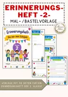 Vorschau - Arbeitsblätter - Das war meine 2. Klasse - Erinnerungsheft -2- - Deckblatt