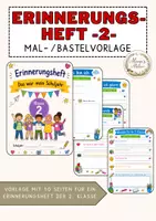 Vorschau - Arbeitsblätter - Das war meine 2. Klasse - Erinnerungsheft -2- - Seite 1