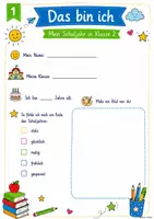 Vorschau - Arbeitsblätter - Das war meine 2. Klasse - Erinnerungsheft -2- - Seite 3