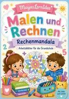 Vorschau - Arbeitsblätter - Malen und Rechnen - Mathematik (Rechenmandala) - Deckblatt