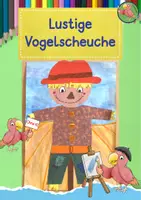 Vorschau - Mal- und Bastelvorlagen - Kunst Herbst, Vogelscheuche malen, Grundschule - Deckblatt