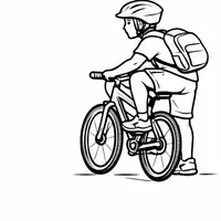 Vorschau - selbst erstellte Cliparts/Grafiken - Cliparts Verkehrserziehung Fahrrad - Seite 3
