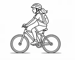 Vorschau - selbst erstellte Cliparts/Grafiken - Cliparts Verkehrserziehung Fahrrad - Deckblatt