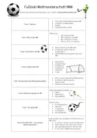 Vorschau - Arbeitsblätter - WM Fuball Weltmeisterschaft Präsentation - Seite 1