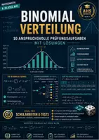 Vorschau - Arbeitsblätter - Binomialverteilung Prüfungsaufgaben mit Lösungen Mathematik 6 Klasse AHS - Deckblatt