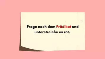 Vorschau - Präsentationen/Tafelbilder - Prädikatseinführung - Tafelbild - Seite 2