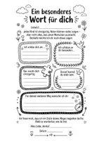 Vorschau - Poster - Worte, die bleiben – Liebevolle Zusatzzeugnisse für Grundschulkinder - Deckblatt