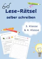 Vorschau - Arbeitsblätter - Ein eigenes Lese- & Mal-Rätsel schreiben (3. & 4. Klasse) - Deckblatt