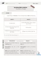Vorschau - Unterrichtsreihen - Unterrichtsreihe zum Thema Gedichte - Sommer- und Feriengedichte - Sprachliche Bilder entdecken - Personifikation und Vergleich - Seite 1
