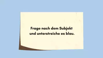 Vorschau - Präsentationen/Tafelbilder - Subjekt Einführung - Tafelbild - Seite 2