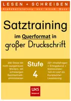 Vorschau - Unterrichtsreihen - LESEN+SCHREIBEN Kursteil 4 - komplett - Seite 1