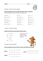 Vista previa - Hojas de trabajo - Matemáticas - Cálculo, lógica y retos 5º de primaria - Misión matemática espacial - página 1